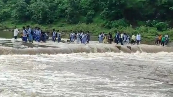 रहटगांव तहसील की गंजाल नदी का वीडियो रहटगांव तहसील की गंजाल नदी का वीडियो