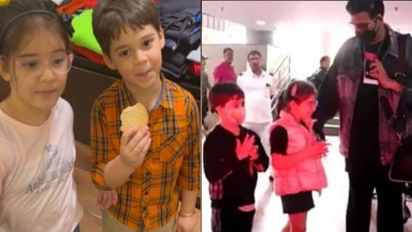 इस अंदाज में नजर आए करण और उनके बच्‍चे 