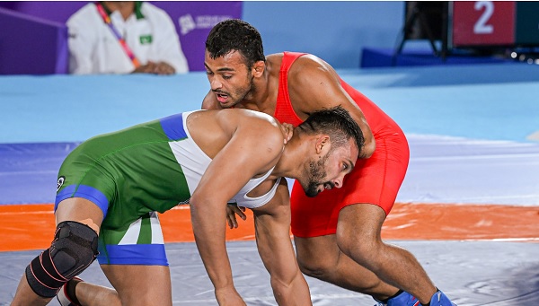 भारतीय पहलवानों ने खूब मेडल बरसाए 