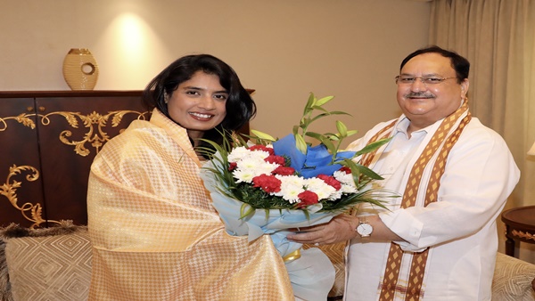 जेपी नड्डा ने सोशल मीडिया पर शेयर की तस्वीर
