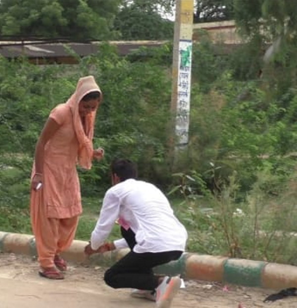 एबीवीपी से अध्यक्ष पद के लिए पवन चिकसाना