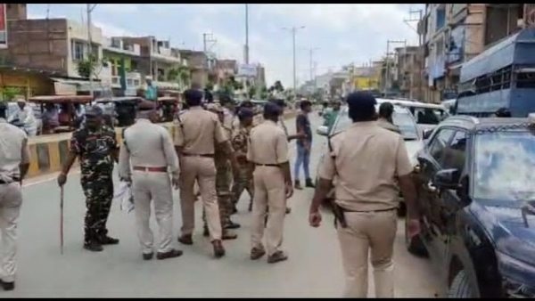 बड़ी मुश्किल से मामला हुआ शांत