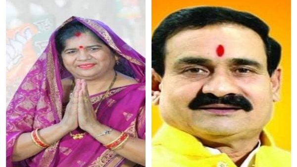 सिंधिया खेमे की इमरती देवी और शिवराज खेमे के डॉ नरोत्तम मिश्रा आमने-सामने