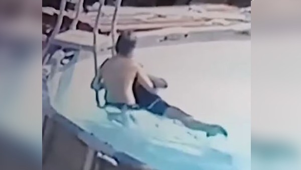 डूबती मां को बेटे ने दिया सहारा