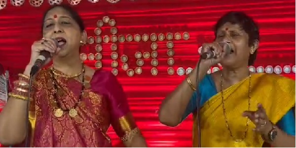 लोकगीतों ने बंधा समा 