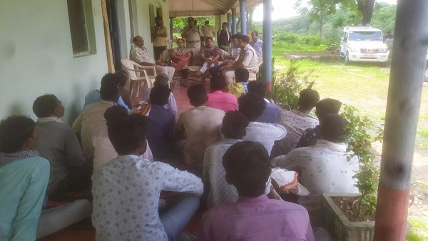 नारायणपुर में प्रशासन की चौपाल