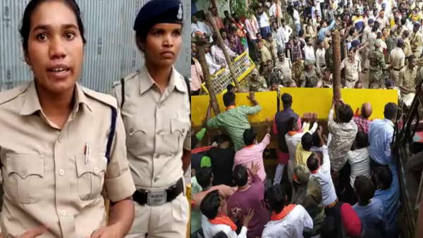 शर्मिंदा हूं, भाजपा के कार्यकर्ता पुलिस पर लाठी भांज रहे थे 