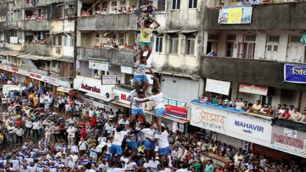 शिवसेना का गढ़ में भाजपा का 'दही हांडी'