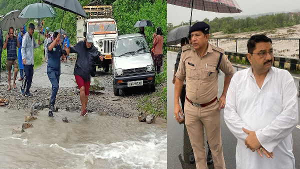 मंत्री गणेश जोशी और रायपुर विधायक ने आपदाग्रस्त क्षेत्र का दौरा किया