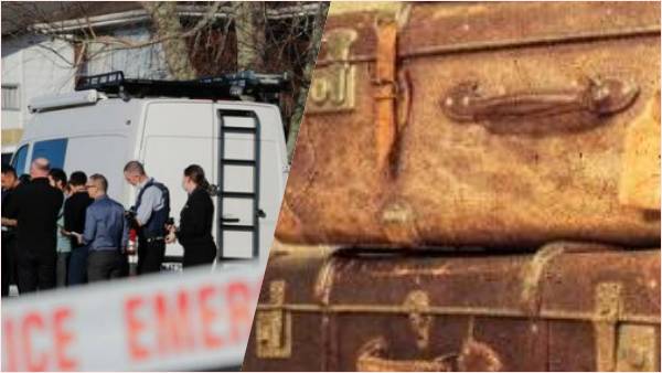 दो सूटकेस में बच्चों के शव मिले