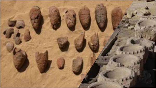 प्राचीन वस्तुएं प्राप्त हुईं