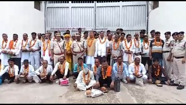 ग्वालियर सेंट्रल जेल से मिली 44 कैदियों की रिहाई