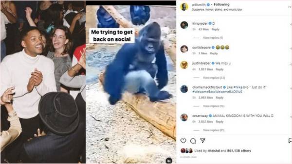 मैं सोशल पर वापस आने की कोशिश कर रहा हूं...