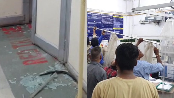 फ़िल्मी स्टाइल में स्ट्रेचर से कूदा चंदन 