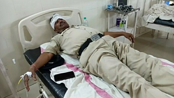 ओबीसी महासभा द्वारा निकाली जा रही थी भिंड शहर में रैली