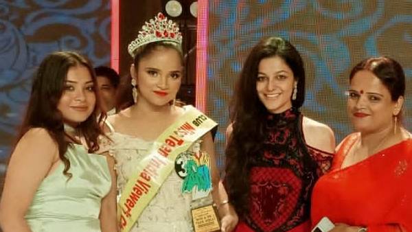 बिहार की बेटी ने जीता मिस टीन इंडिया का खिताब