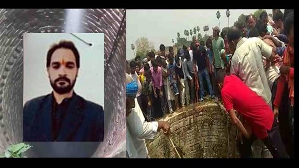 गाड़ी में रस्सी और कपड़े से बंधी थी लाश गाड़ी में रस्सी और कपड़े से बंधी थी लाश