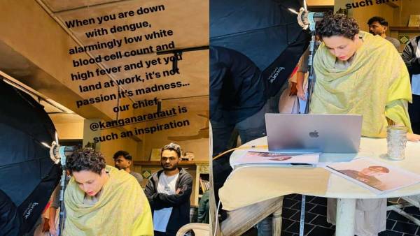 प्रोडेक्शन हाउस ने दी कंगना की तबीयत की जानकारी