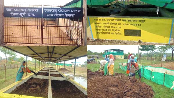 महिलाओं ने तैयार किया उच्च गुणवत्ता का वर्मी कंपोस्ट