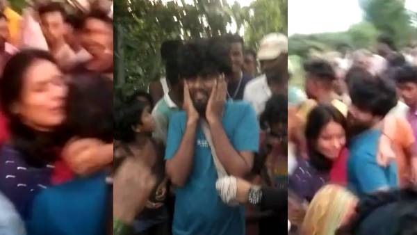प्रेमी की भीड़ ने की जमकर धुलाई