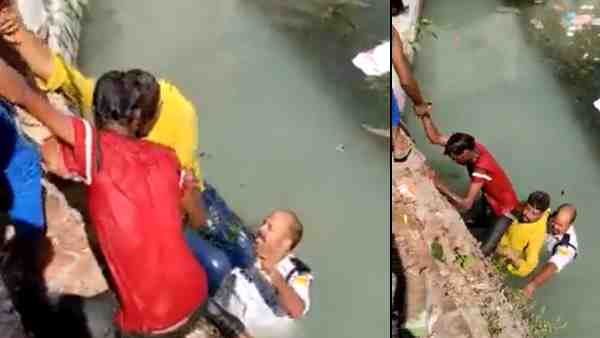 वर्दी में हेड कॉन्स्टेबल ने लगाई थी नहर में छलांग