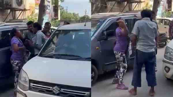 रिक्शा चालक ने मांगी माफी, हाथ भी जोड़े