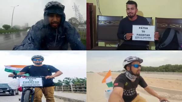 साइकिल से किया पटना से पाकिस्तान का सफर 