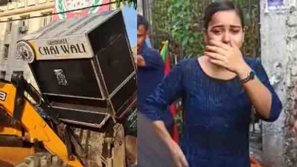 अतिक्रमण हटाओ अभियान के तहत हटाया प्रियंका का स्टॉल