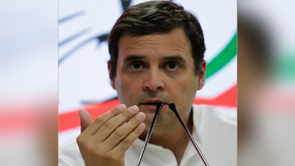 Rahul gandhi targets BJP govt over gujarat