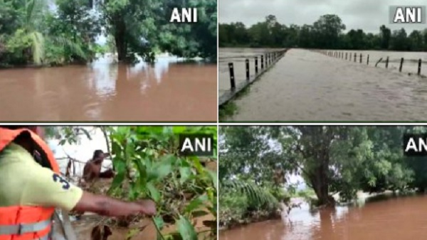 सबरी नदी उफान पर सबरी नदी उफान पर