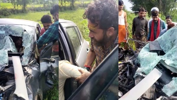 भीषण एक्सीडेंट में 6 लोग घायल