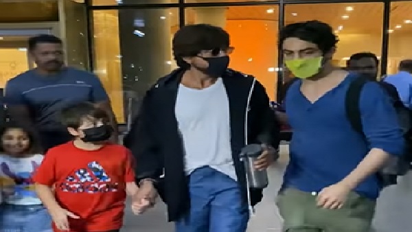 बेटे आर्यन ने किया पापा को शांत