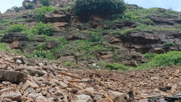 घटनास्थल पर पहुंची अमिलिया पुलिस घटनास्थल पर पहुंची अमिलिया पुलिस