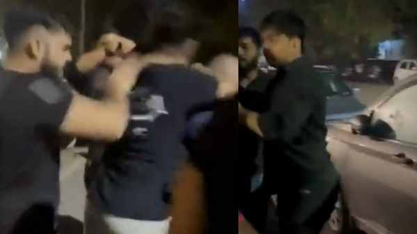 8-10 लोगों ने दनादन बरसाए मुक्के