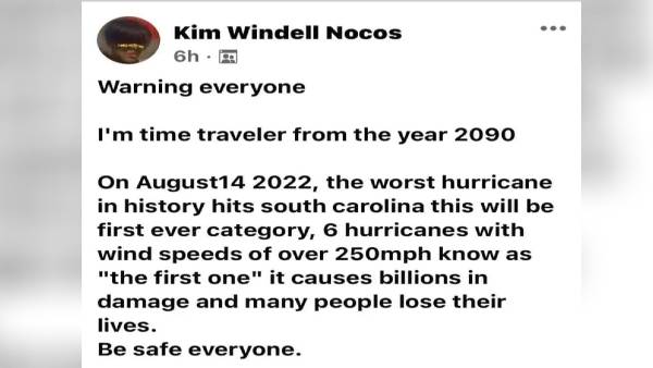 14 अगस्त को आएगा इतिहास का सबसे हिंसक तूफान