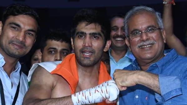 विजेंदर ने कहा,थैंक यू सीएम सर विजेंदर ने कहा,थैंक यू सीएम सर