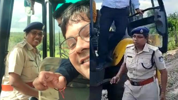 ग्रामीण सड़क के लिए परेशान