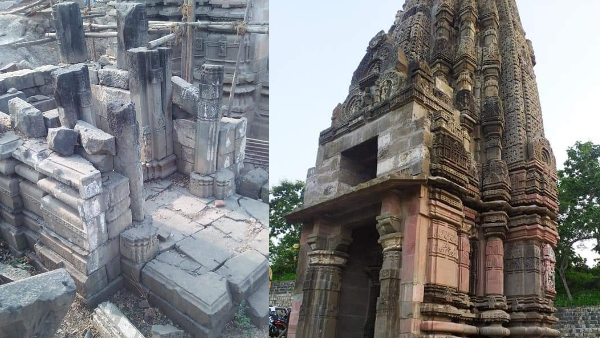 पहले मंदिर को किया 35 लाख रुपए से मूल स्वरूप में किया संरक्षित