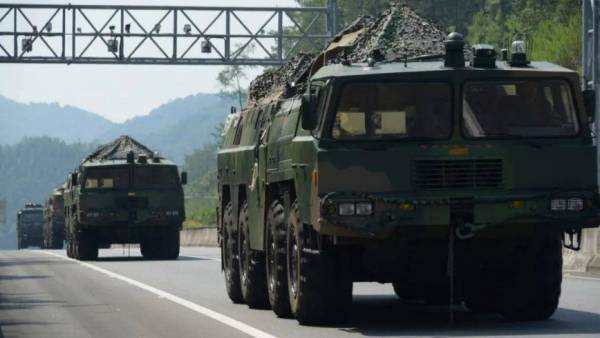 चीन का सैन्य अभ्यास