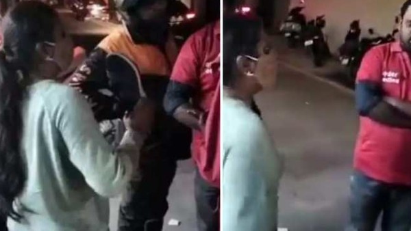 गालियां देनी शुरू की गालियां देनी शुरू की