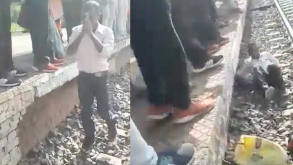 उपर से गुजरी पूरा ट्रेन