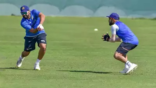 नेट्स पर कोहली ने जमकर बहाया पसीना