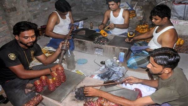 लहठी के लिए मशहूर है इस्लामपुर मंडी लहठी के लिए मशहूर है इस्लामपुर मंडी