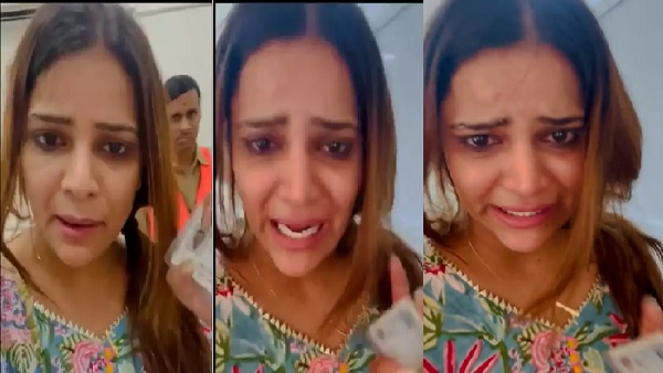 अर्चना गौतम ने रोते हुए बनाया वीडियो