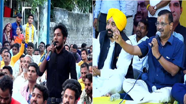 अहमदाबाद में एक कार्यक्रम में शामिल हुए थे केजरीवाल