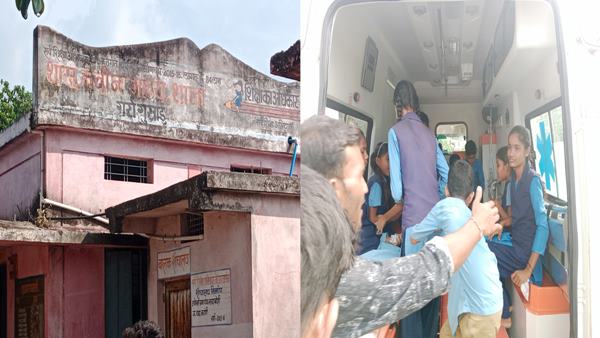 स्कूल पहुंचे SDM, बीआरसी और अधिकारी स्कूल पहुंचे SDM, बीआरसी और अधिकारी