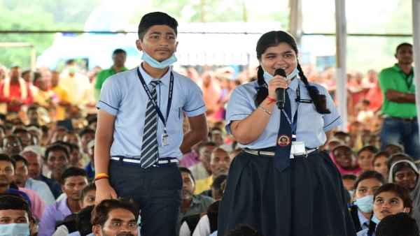 cm bhupesh with child cm bhupesh with child