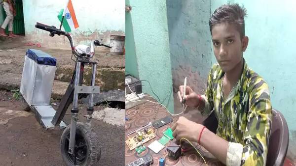 राजा राम ने बनाई इलेक्ट्रिक बाइक