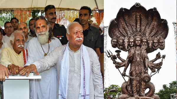 दिल्ली की मस्जिद में चीफ इमाम से मिले आरएसएस प्रमुख