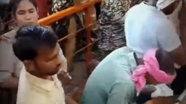 श्रद्धालुओं की भीड़ को देखते हुए पुलिस की रही पुख्ता सुरक्षा व्यवस्था